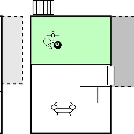 Two-bedroom In Casa de Férias *